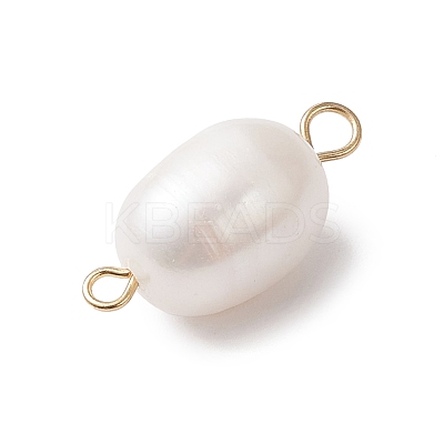 Natural Cultured Freshwater Pearl Links PALLOY-JF04384-01-1