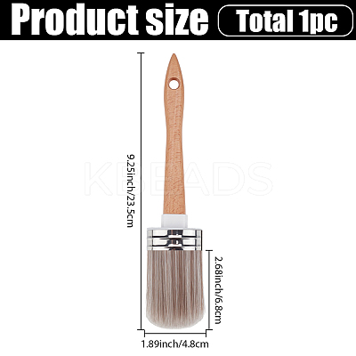 PET Paint Brush AJEW-GF0012-86B-1