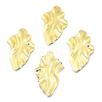 Brass Pendants KK-P155-06G-NR-1