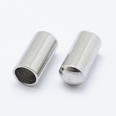 Tarnish Resistant 304 Stainless Steel Cord End Caps STAS-K152-03C-1