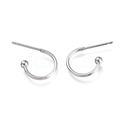 Tarnish Resistant 304 Stainless Steel Earring Hooks LS-X-STAS-K211-01P-1
