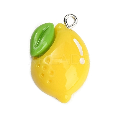 Resin with Alloy Pendants LS-RE-CBA08CD-09A-1