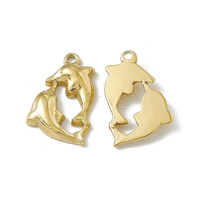 PVD Vacuum Plating 201 Stainless Steel Pendants STAS-J401-VC763-1