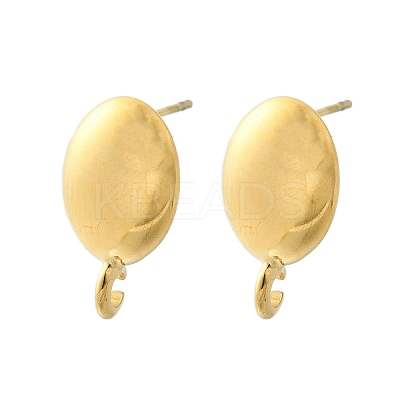 304 Stainless Steel Studs Earring Findings STAS-H233-30G-1