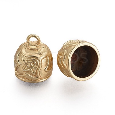 Tibetan Style Alloy Cord Ends TIBEP-19878-MG-NR-1