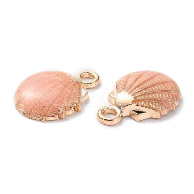 Alloy Enamel Pendants PALLOY-F224-09G-05-1