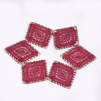 Polyester Woven Pendant Decorations LS-WOVE-T008-05B-1