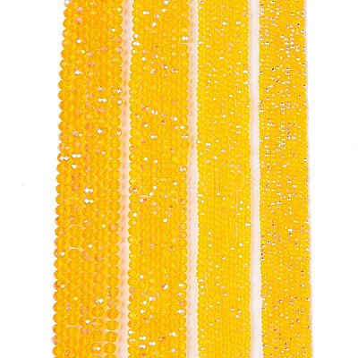 Electroplate Glass Beads Strands LS-EGLA-A044-T4mm-L05-1