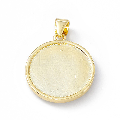 Rack Plating Brass Enamel Pendants KK-B065-03G-03-1