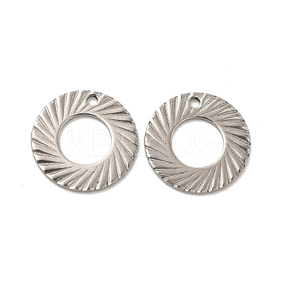 Non-Tarnish 201 Stainless Steel Pendants STAS-P320-22B-P-1