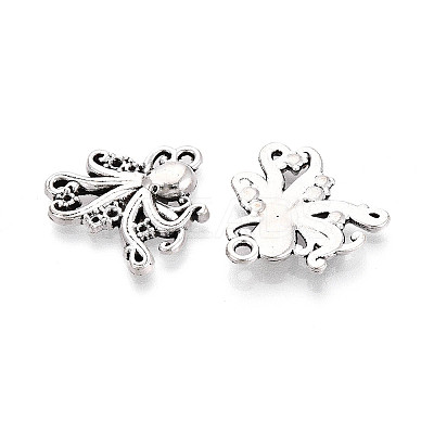 Tibetan Style Alloy Pendants TIBE-N014-19AS-1