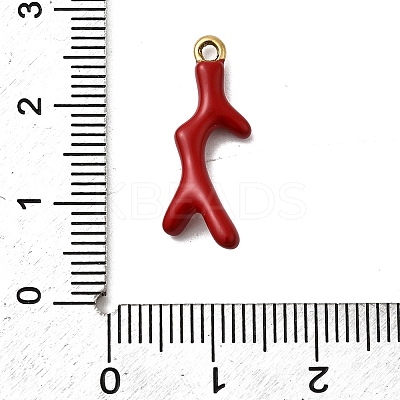 304 Stainless Steel Enamel Pendants X-STAS-I355-11G-05-1