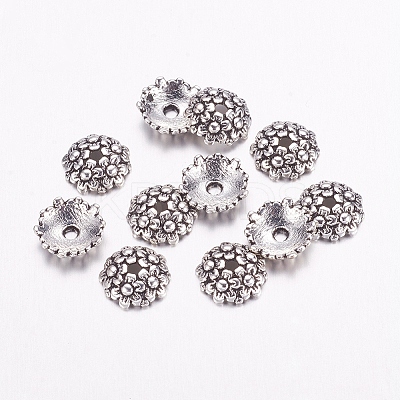 Tibetan Style Bead Caps LS-LF1650Y-NF-1