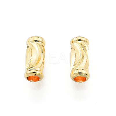 Brass Tube Beads KK-N259-60-1