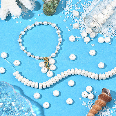 1 Strand Electroplated Shell Pearl Beads Strands BSHE-PA0001-02-1