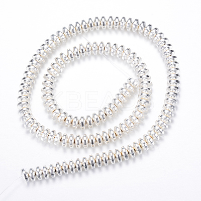 Electroplate Non-magnetic Synthetic Hematite Bead Strands LS-G-Q465-19S-1