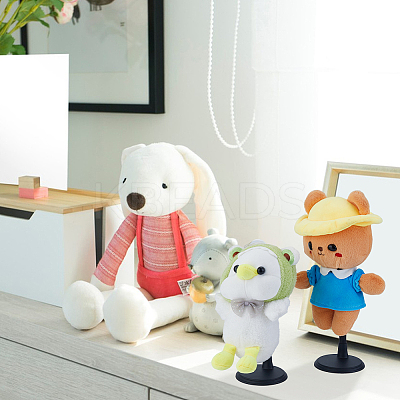 12 Sets 3 Styles Plastic with Iron Doll Support for Models ODIS-FH0001-18-1