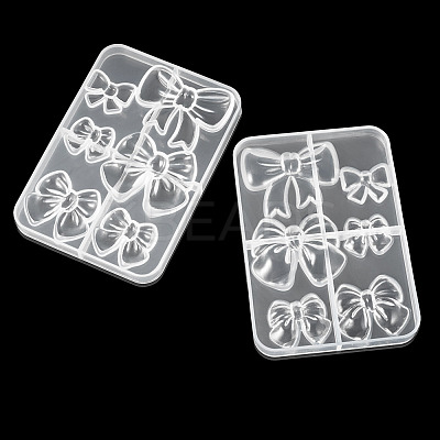 2Pcs Bowknot Silicone Molds SIL-TA0003-34-1