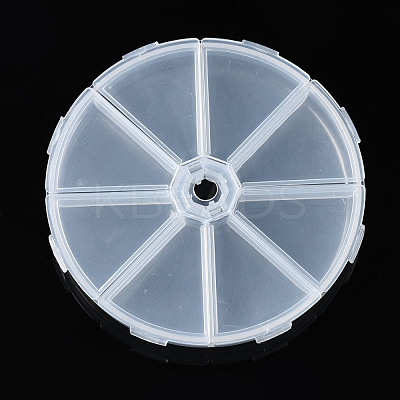 Flat Round Polypropylene(PP) Bead Storage Containers CON-S043-045B-1
