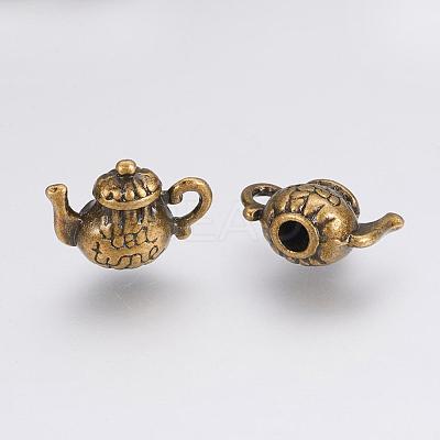 Tibetan Style Alloy Pendants TIBEP-0802-AB-LF-1