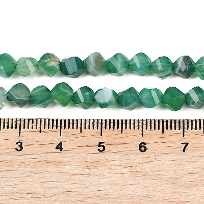Natural Banded Agate Beads Strands G-P611-C11-01-1