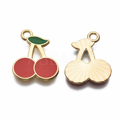 Alloy Enamel Pendants ENAM-T011-105-NR-1