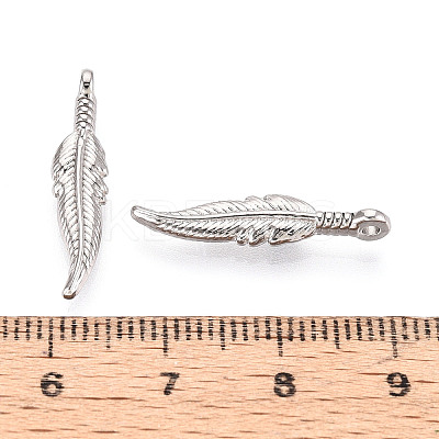 304 Stainless Steel Pendants STAS-N114-30P-1