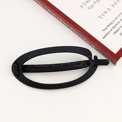 Plastic Hair Barrettes OHAR-PW0001-212E-1