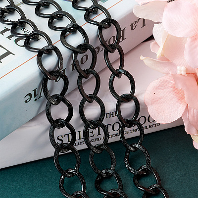 Aluminium Twisted Chains Curb Chains CHA-TA0001-05EB-1