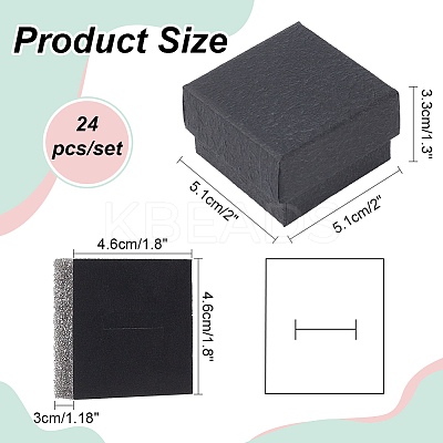 Texture Paper Jewelry Gift Boxes OBOX-NB0001-10A-02-1