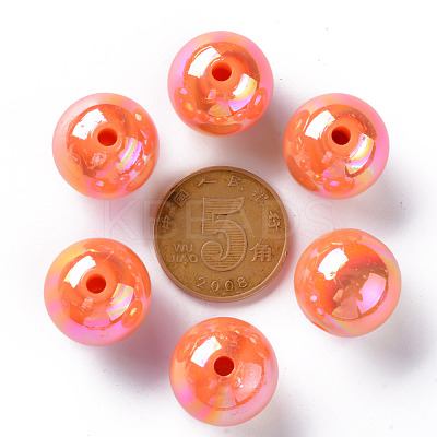 Opaque Acrylic Beads MACR-S370-D16mm-A11-1