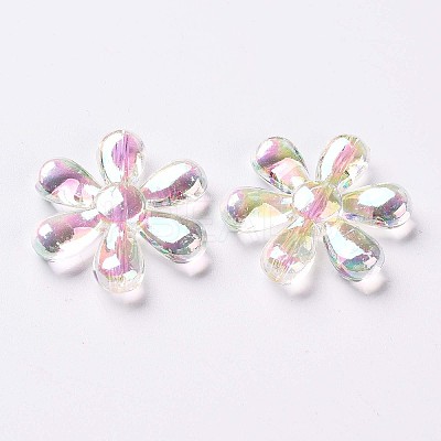 Transparent Acrylic Beads TACR-S154-35C-205-1
