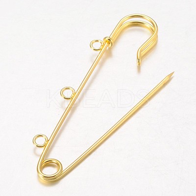Iron Kilt Pins Brooch Findings X-E172-G-1