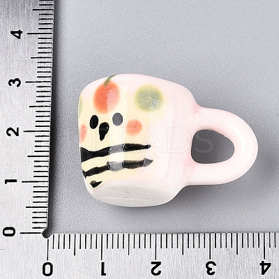 Handmade Porcelain Bear Mug Cup Decoration PORC-T133-21A-1