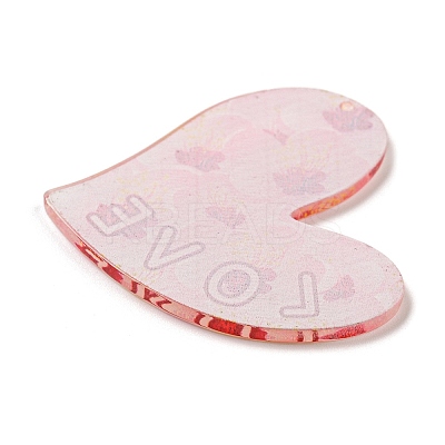 Valentine's Day Acrylic Pendants LS-OACR-A026-02D-1