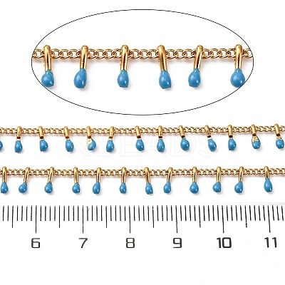 304 Stainless Steel Curb Chains STAS-R100-09A-02-1