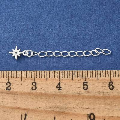 S925 Sterling Silver Chain Extender STER-R003-05S-1