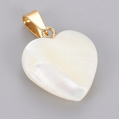 Shell Pendants STAS-F210-17G-Q-1