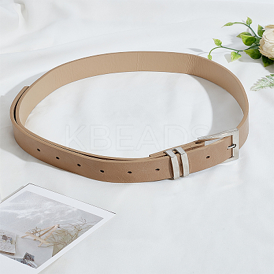 Imitation Leather Chain Belt AJEW-WH0314-815C-1