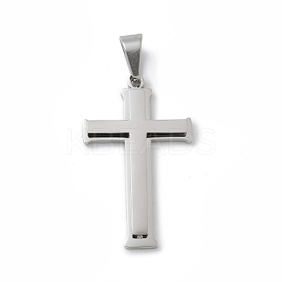 304 Stainless Steel Pendants STAS-G346-15P-1