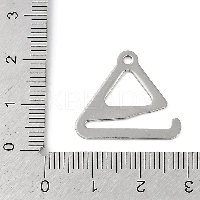 Non-Tarnish 201 Stainless Steel Pendants STAS-L279-008P-1