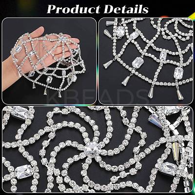 Alloy Rhinestone Headbands for Women AJEW-WH20020-241P-1