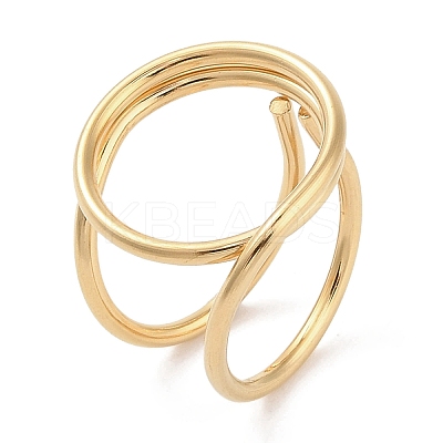 Ion Plating(IP) 304 Stainless Steel Finger Rings for Women RJEW-G315-01G-1