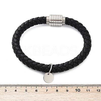 Braided Microfiber Leather Cord Bracelets BJEW-D304-13P-02-1