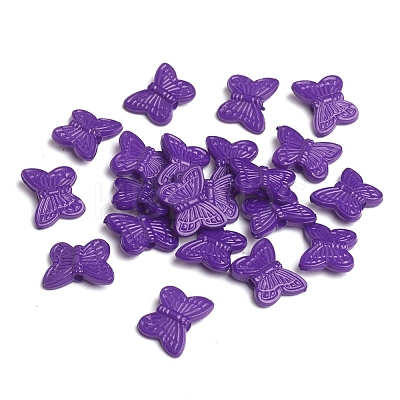 Opaque Acrylic Beads SACR-S025mm-04-1