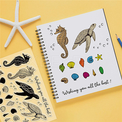 PVC Plastic Stamps DIY-WH0167-57-0364-1