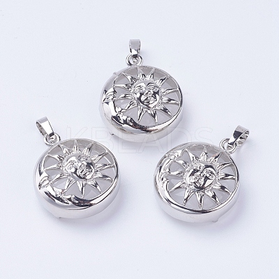 Natural Quartz Crystal Pendants G-K234-C17-1