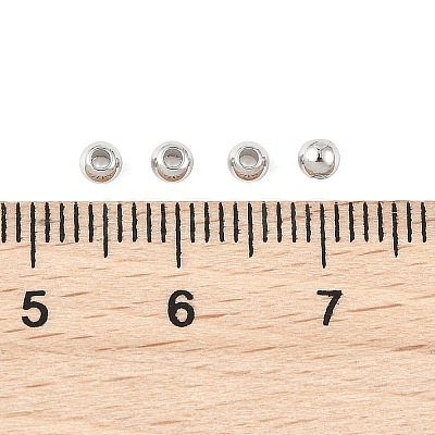 SHEGRACE Brass Spacer Beads XGRPCF714-040P-1