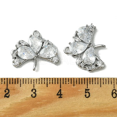 Real Platinum Plated Brass Pendants KK-D092-01P-03-1