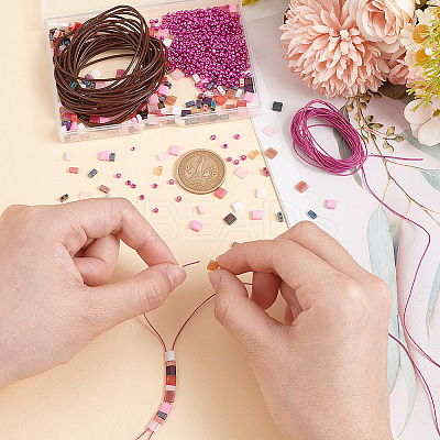 DIY Bracelet Making Kit DIY-AR0003-81-1